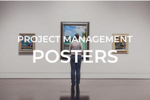 Project Management Mentor link towards project management posters