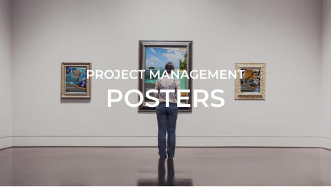 Project Management Mentor link towards project management posters